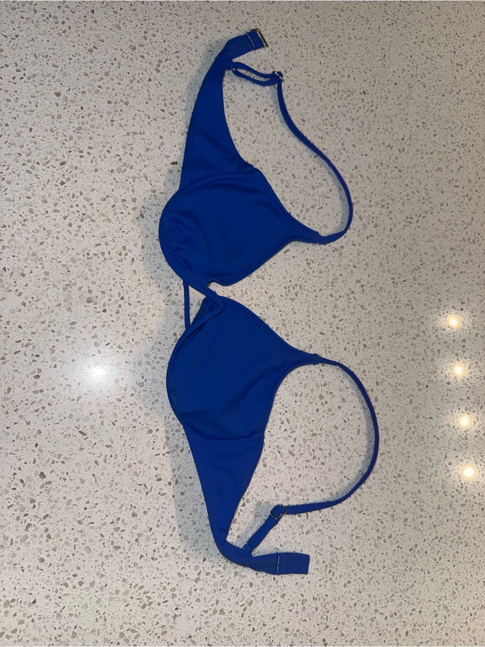 Xhilaration Royal Blue Underwire Bikini Top